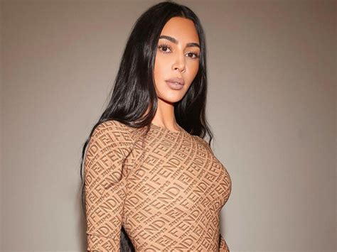 kim kardashian skims x fendi|Fendi SKIMS bodysuit long sleeve.